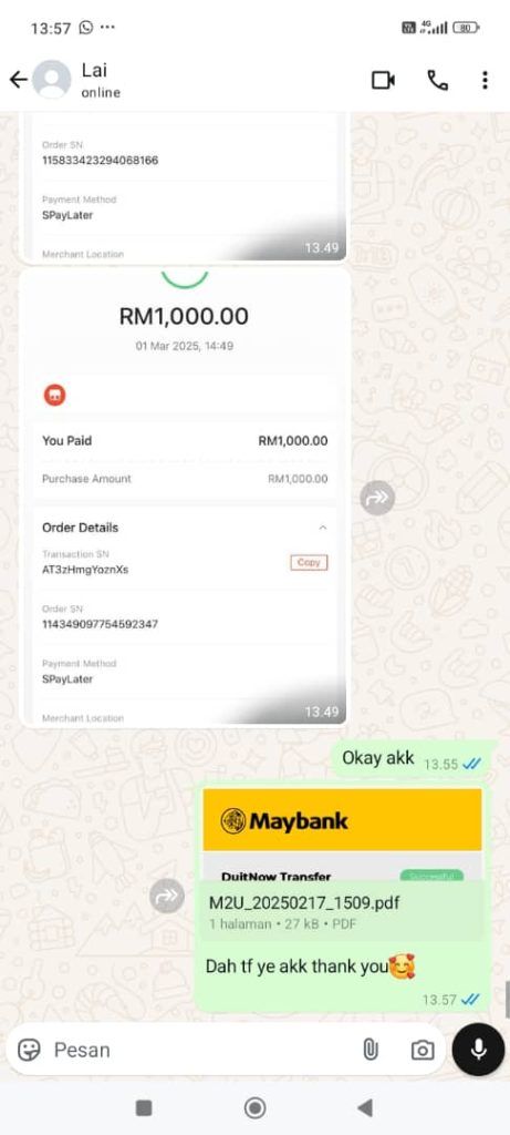 Testimoni Cashout 2