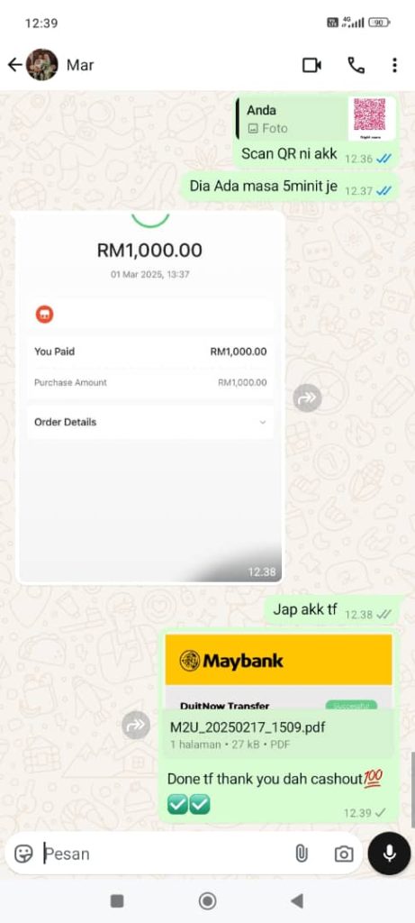 Testimoni Cashout 3