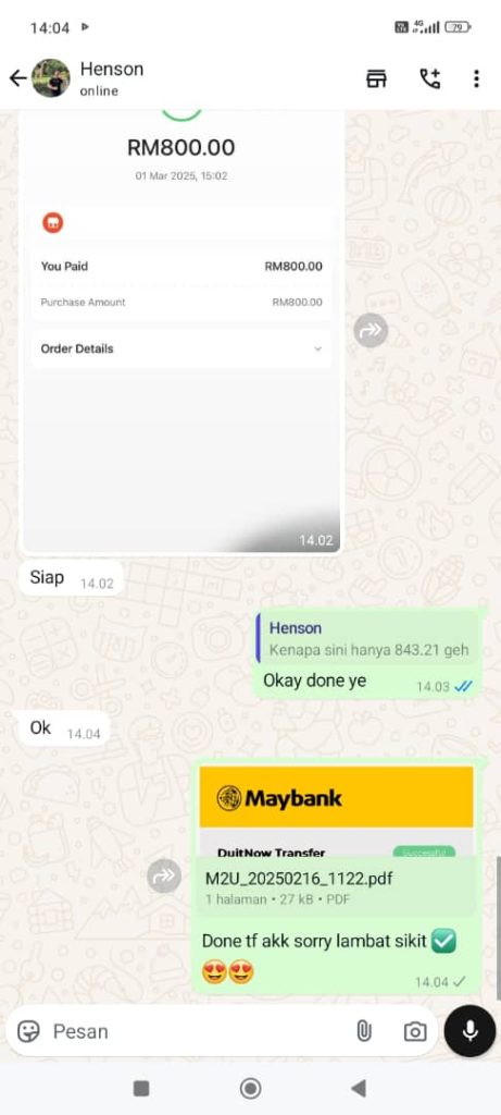 Testimoni Cashout 4